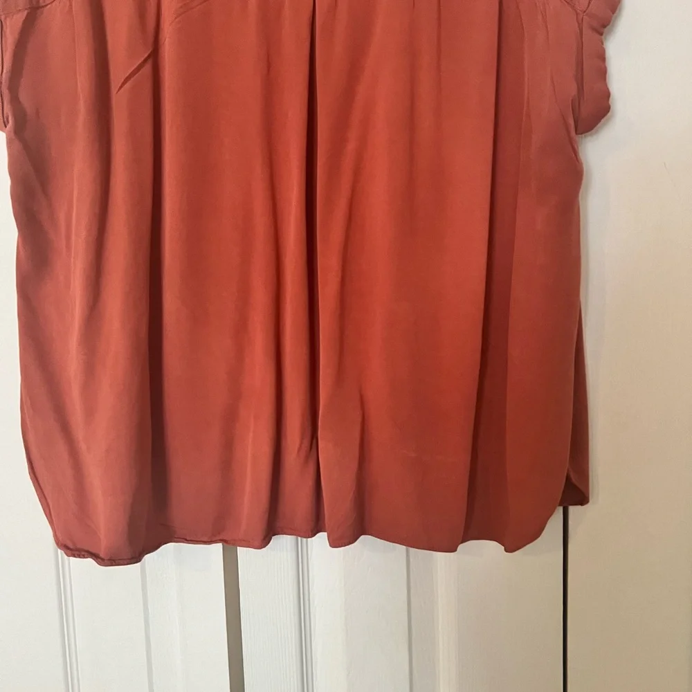 Rose & Olive Rust Blouse - Picture 6 of 9